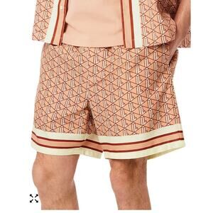 Lacoste Men’s Lightweight Monogram Print Shorts – Size M (FR 4)